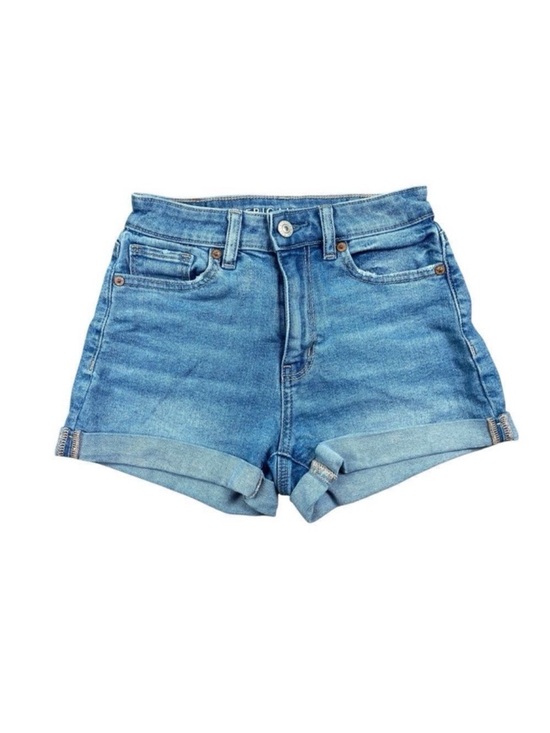 American Eagle Outfitters Pants - American eagle stretch light wash cuffed hem shorts